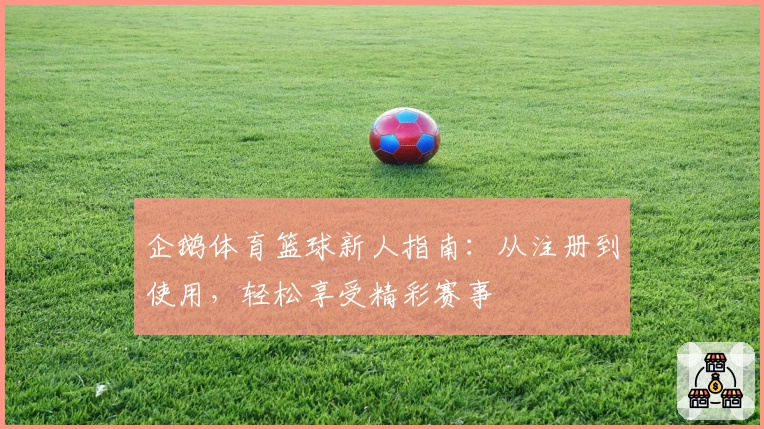 企鹅体育篮球新人指南:从注册到使用,轻松享受精彩赛事